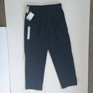 NWT Haggar Navy Blue 32Wx30L Trousers Pants